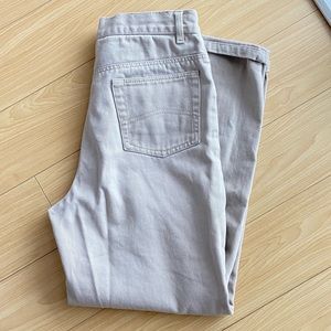 VINTAGE 100% Cotton Beige Jeans -Size 29